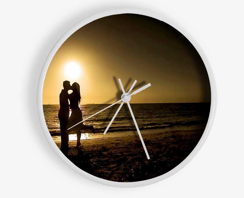 Beach Lovers Clock - Wallart-Direct UK