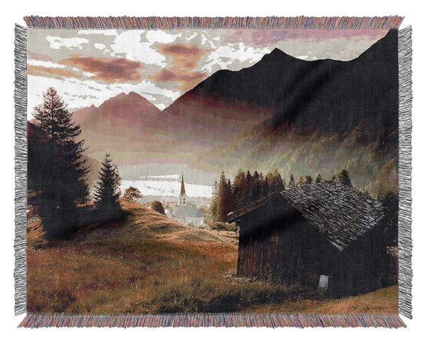 Valley Mist Woven Blanket