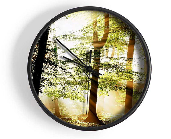 Treeline Sunbeam Clock - Wallart-Direct UK