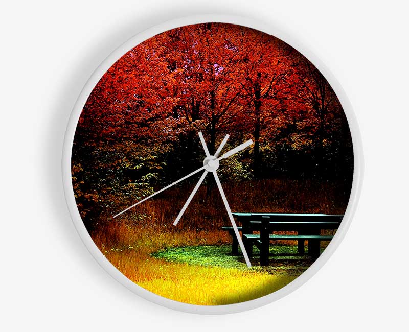 The Secret Garden Hideaway Clock - Wallart-Direct UK