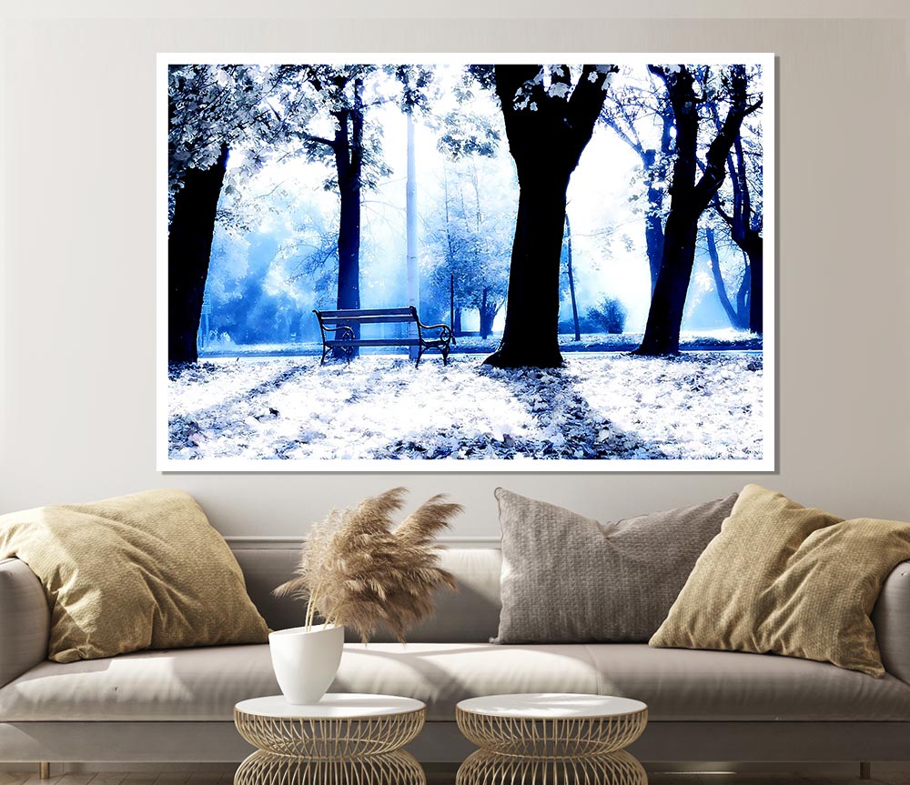 Winter Wonderland Print Poster Wall Art