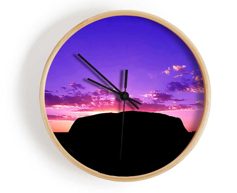 Stunning Australian Sunrise Clock - Wallart-Direct UK