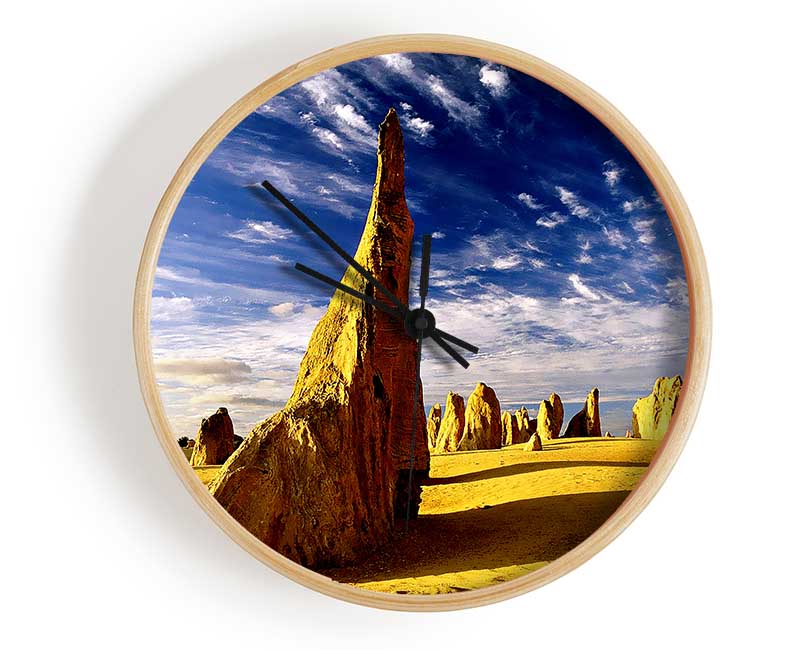 Desert Architecture Skies Clock - Wallart-Direct UK