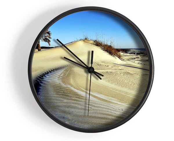 Desert Lonesome Tree Clock - Wallart-Direct UK