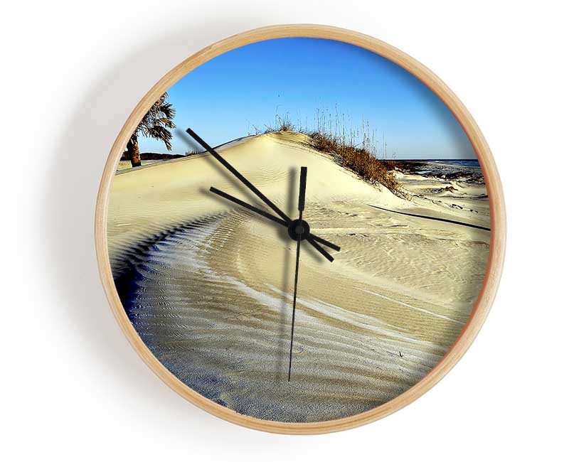 Desert Lonesome Tree Clock - Wallart-Direct UK