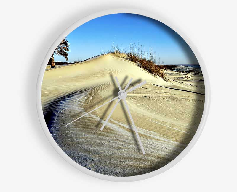 Desert Lonesome Tree Clock - Wallart-Direct UK