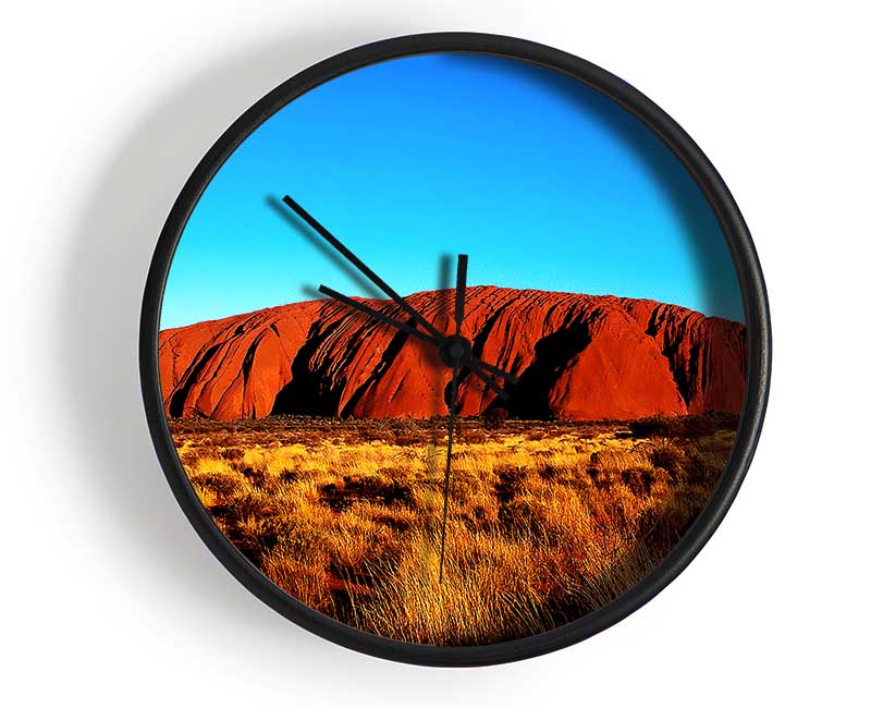 Ayres Rock Australia Clock - Wallart-Direct UK