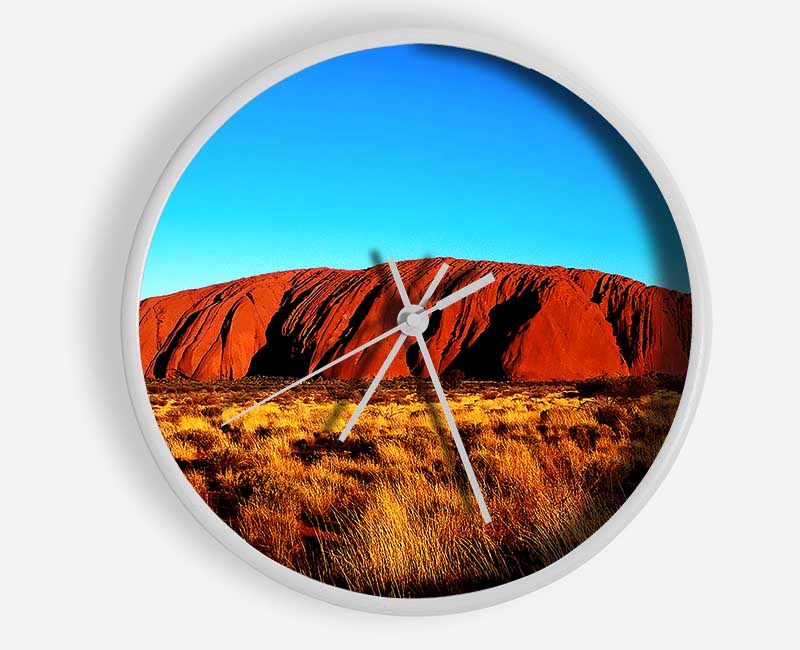 Ayres Rock Australia Clock - Wallart-Direct UK