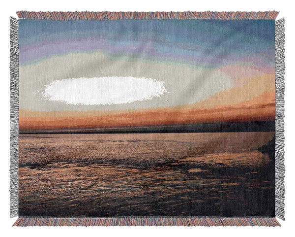 Oceans Skyline Woven Blanket