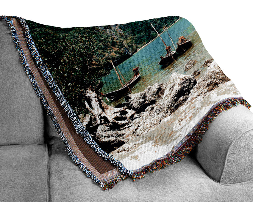 Paradise Cove Woven Blanket