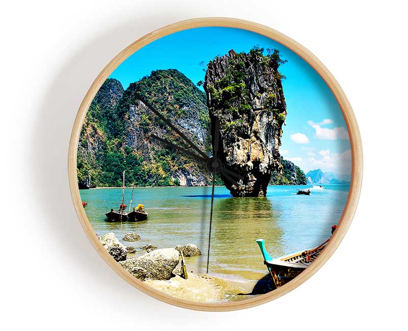 Paradise Cove Clock - Wallart-Direct UK