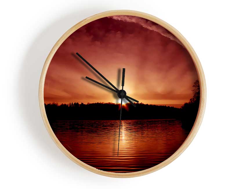 Sunblaze Ocean Clock - Wallart-Direct UK