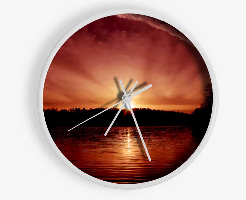 Sunblaze Ocean Clock - Wallart-Direct UK