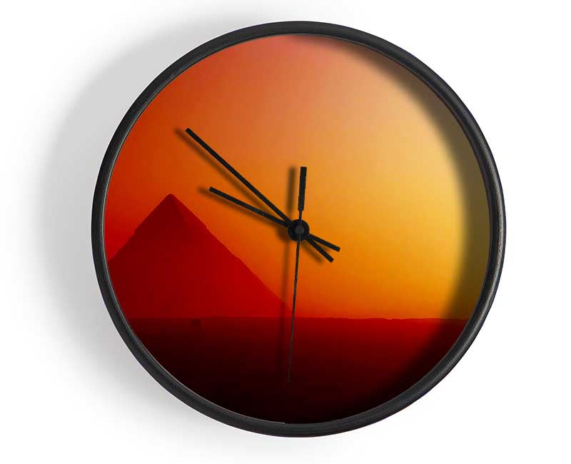 Desert Pyramid Mist Clock - Wallart-Direct UK