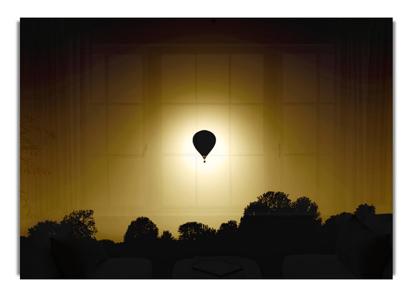 Golden Hotair Balloon