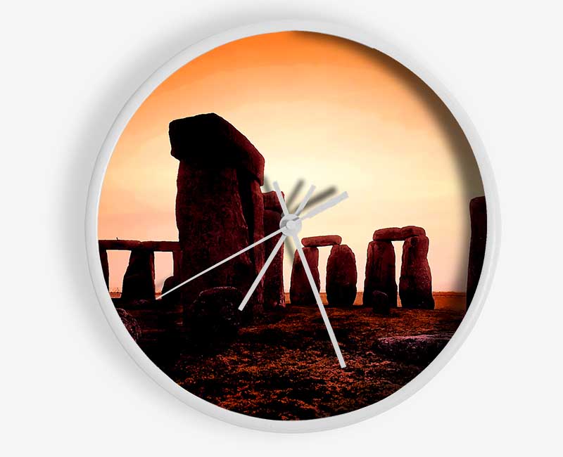 Stonehenge Miracle Clock - Wallart-Direct UK