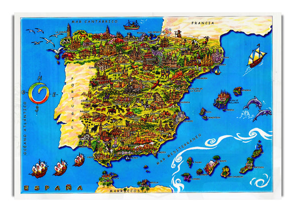 Spanish Map