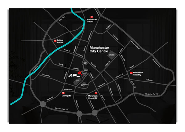 Manchester City Map