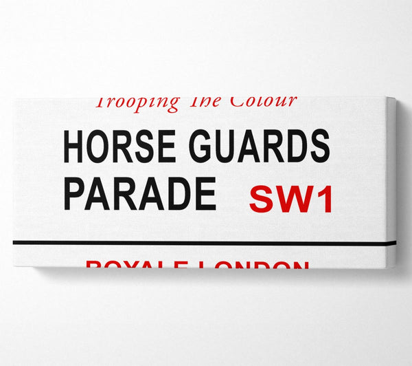 Horse Guards Parade Signs