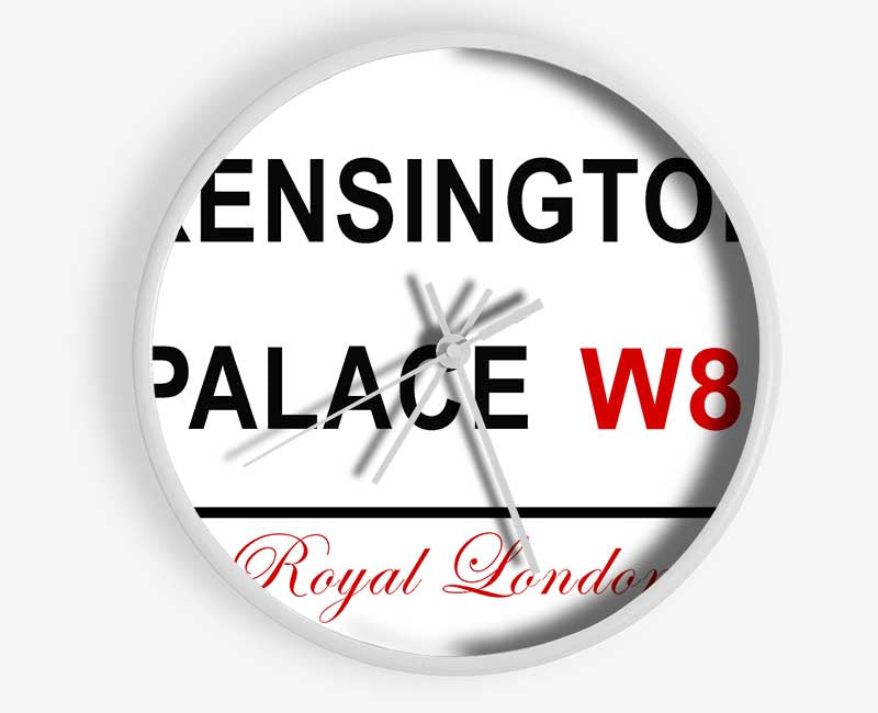 Kensington Palace Signs Clock - Wallart-Direct UK