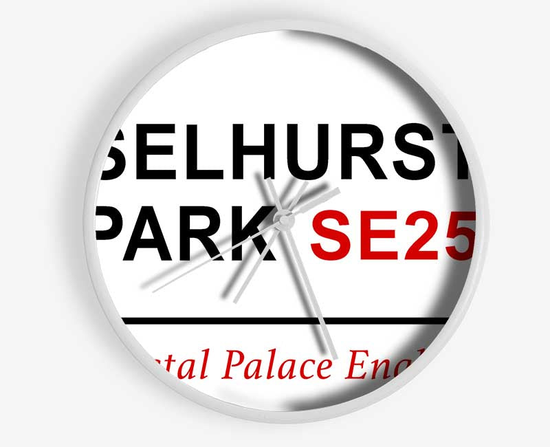 Selhurst Park Signs Clock - Wallart-Direct UK