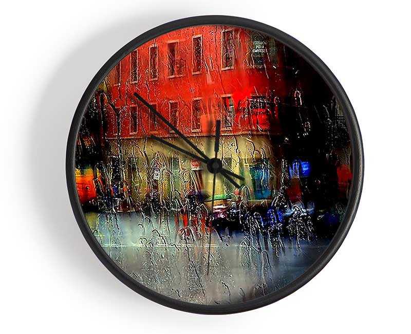 Rainy Day Clock - Wallart-Direct UK