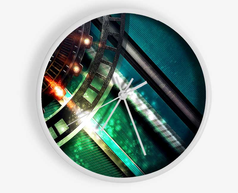 Fast Burn Clock - Wallart-Direct UK