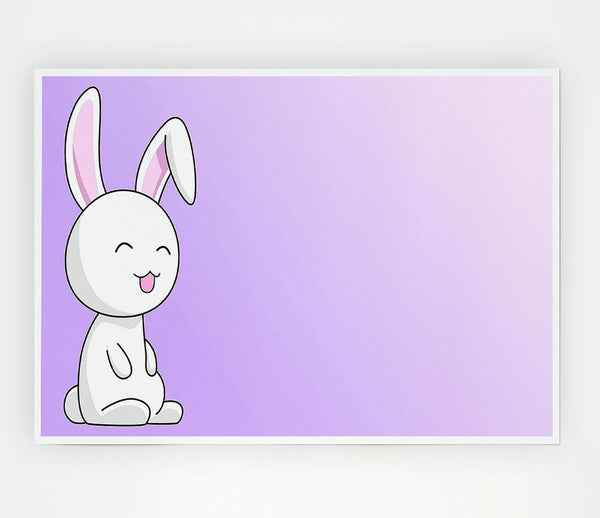 Bunny Print Poster Wall Art