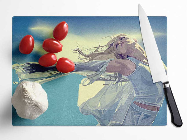 Wind Babe Glass Chopping Board