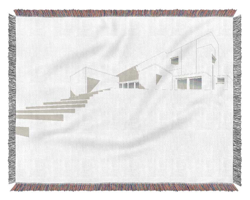 House Concept Woven Blanket