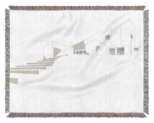 House Concept Woven Blanket