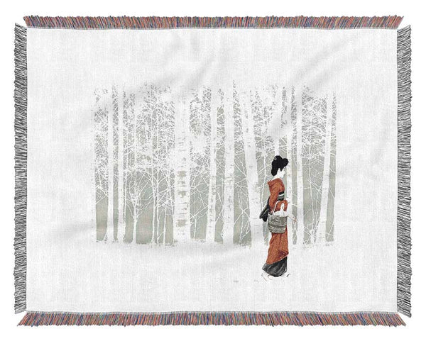 Geisha Woven Blanket