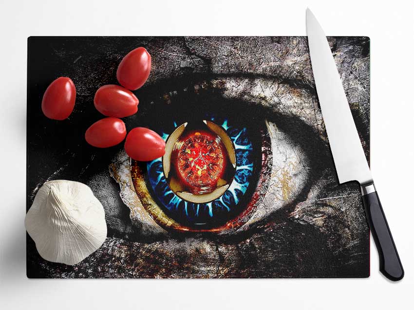 The Eye 2 Glass Chopping Board