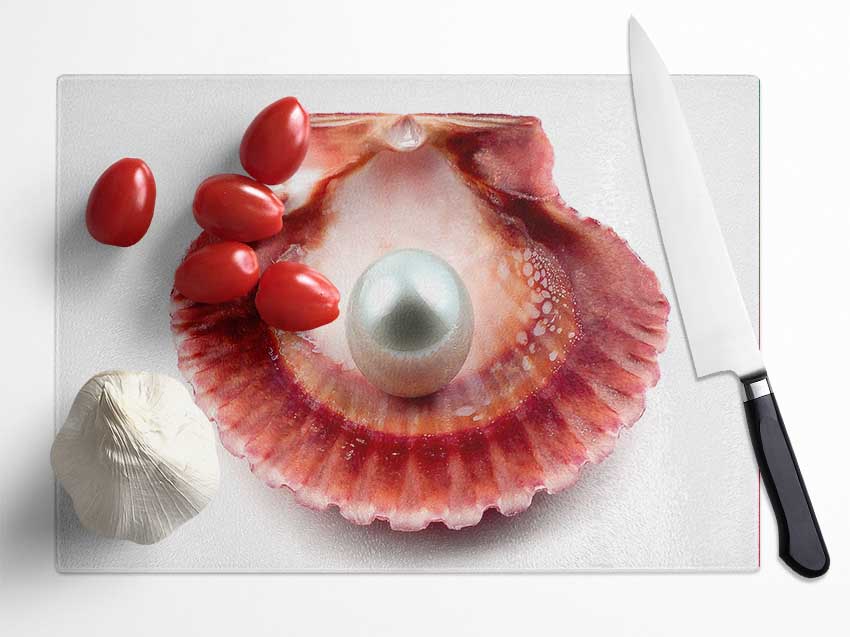 Pearl Glass Chopping Board