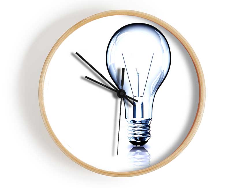 Light Bulb Clock - Wallart-Direct UK