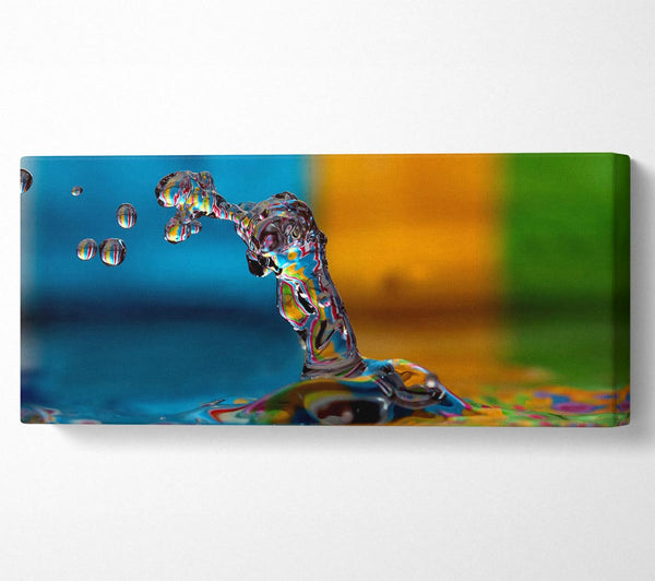 Colourful Water Splash