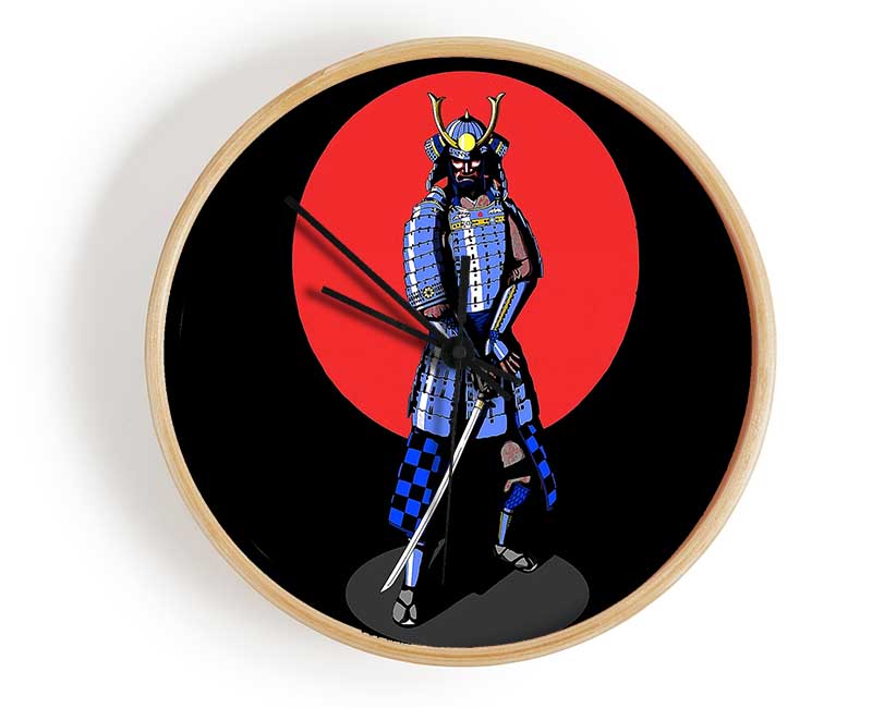 Mad Samurai Clock - Wallart-Direct UK