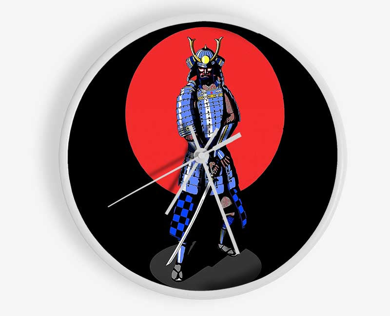 Mad Samurai Clock - Wallart-Direct UK