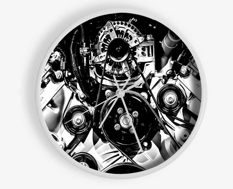 Big Block Engine Clock - Wallart-Direct UK