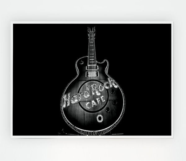 Hard Rock Cafe Las Vegas Print Poster Wall Art