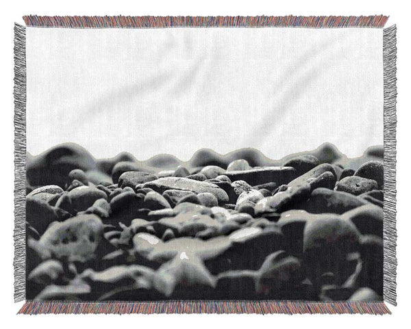 Stones Macro Woven Blanket