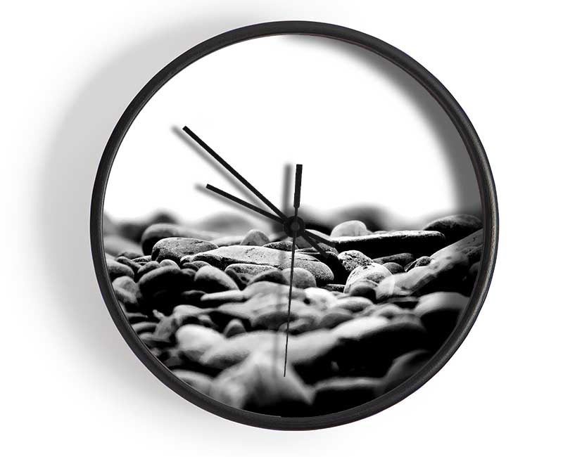 Stones Macro Clock - Wallart-Direct UK