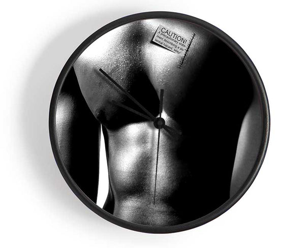 Male Body Clock - Wallart-Direct UK