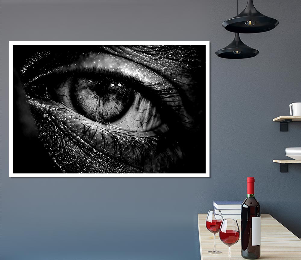 The Eye Of Knowledge Print Poster Wall Art