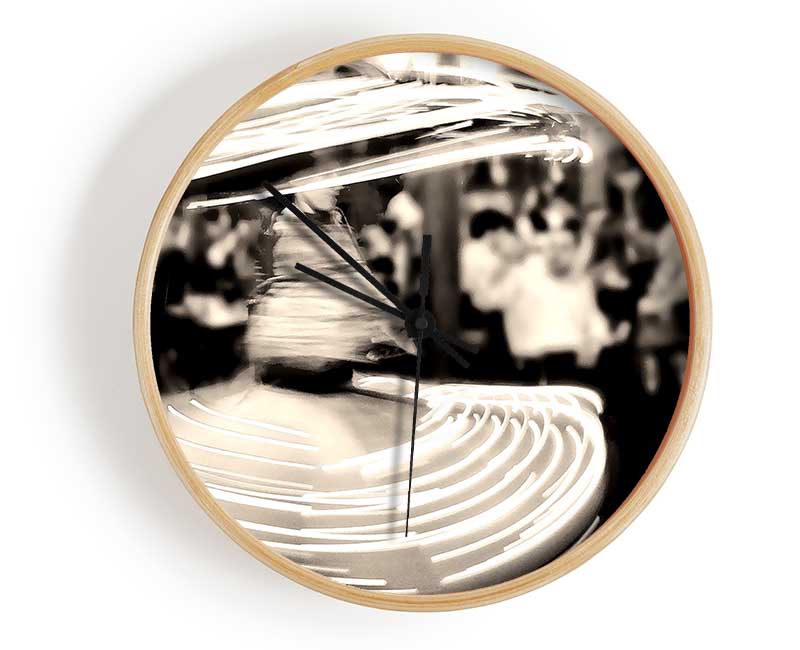 Dancer Clock - Wallart-Direct UK