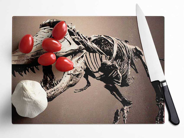 Tyrannosaurus Glass Chopping Board