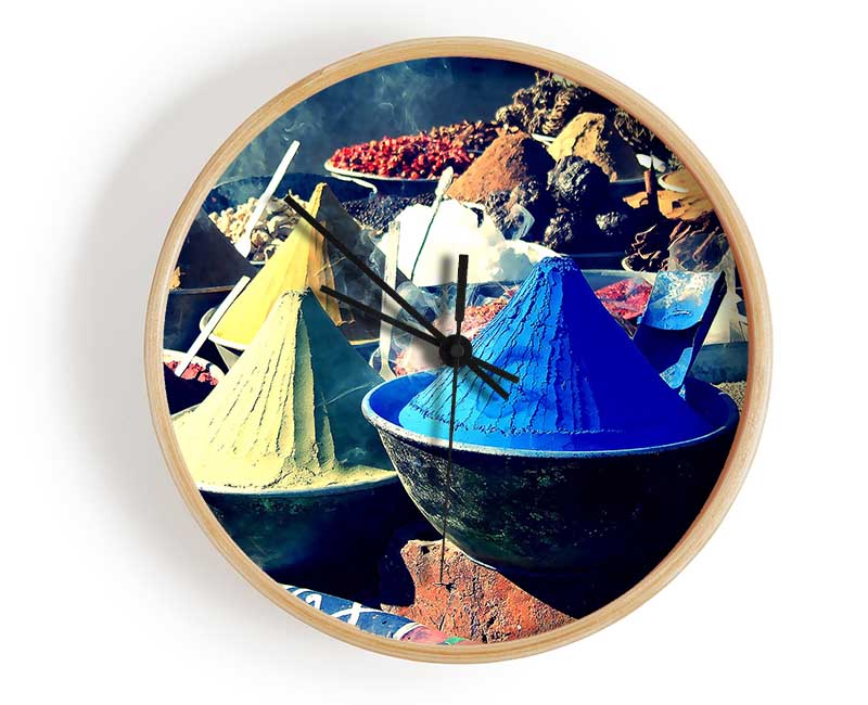 Spices Clock - Wallart-Direct UK