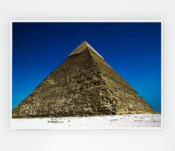 The Pyramids At Giza Egyptian Print Poster Wall Art