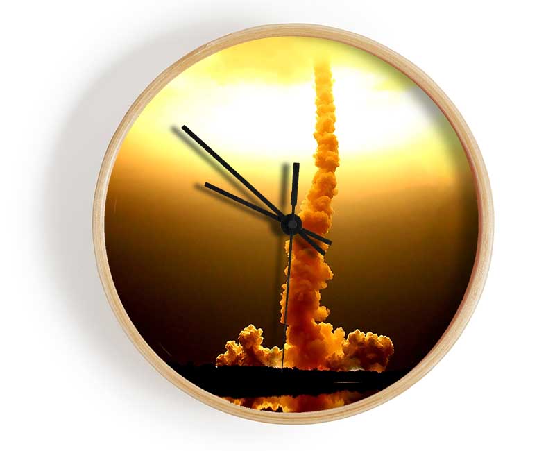 Space Shuttle Launch Clock - Wallart-Direct UK