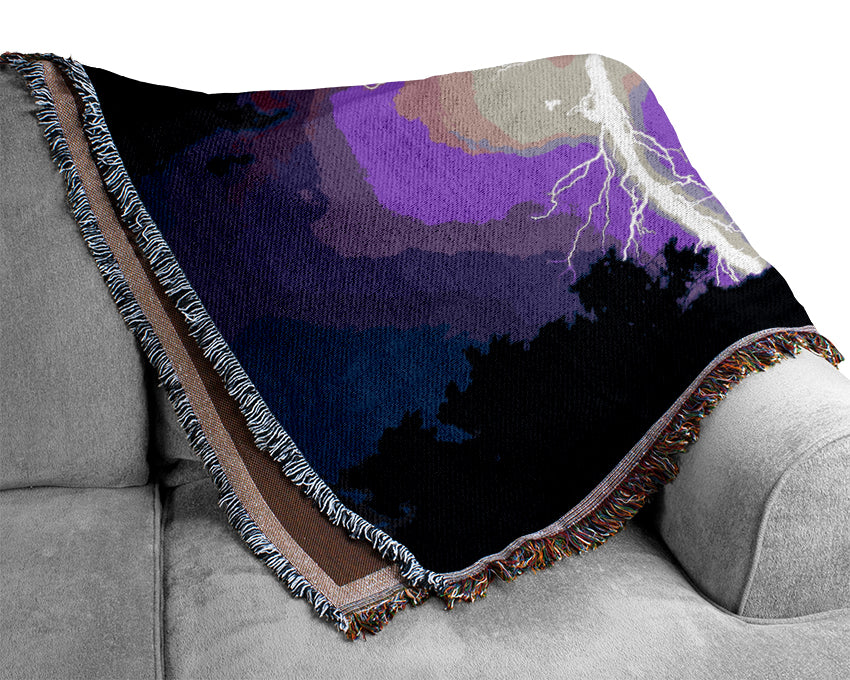 Amethyst Woven Blanket